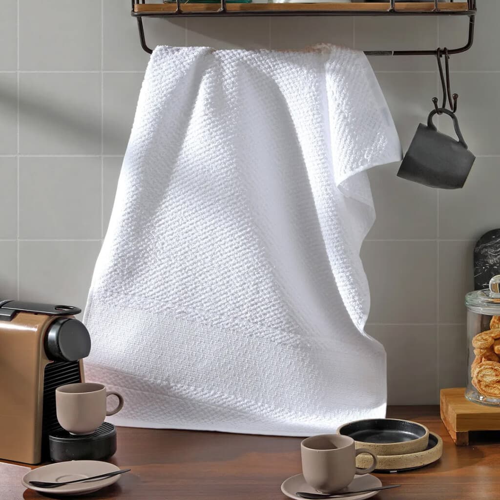 Repasador Dohler Victoria Jacquard 45 x 70 cm - BLANCO - 1