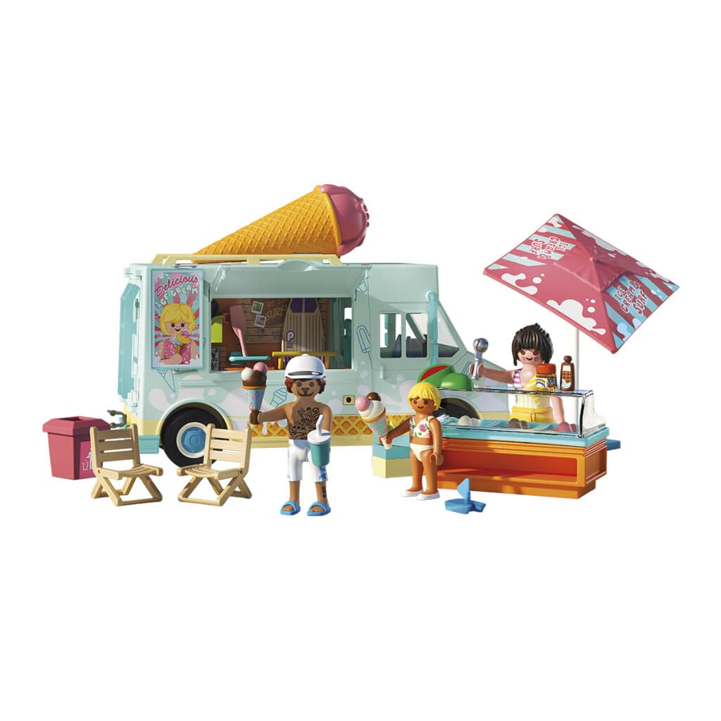 Camión de Helado con Tienda Surf Playmobil 101 Piezas - 5