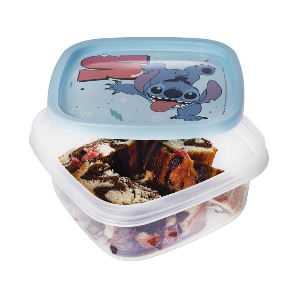 Pote Plástico Stitch 580 ml - TURQUESA - 2