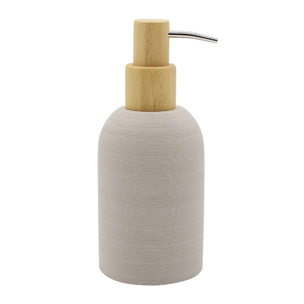 Dispensador Jabón de Resina18 cm - GRIS - 2