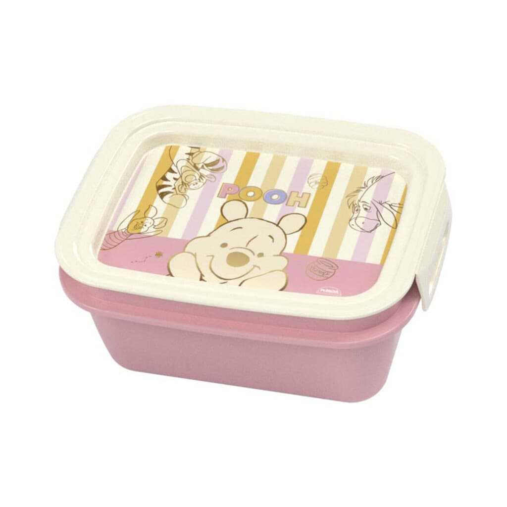 Pote Plástico Winnie Pooh con Traba y División 630ML - 1
