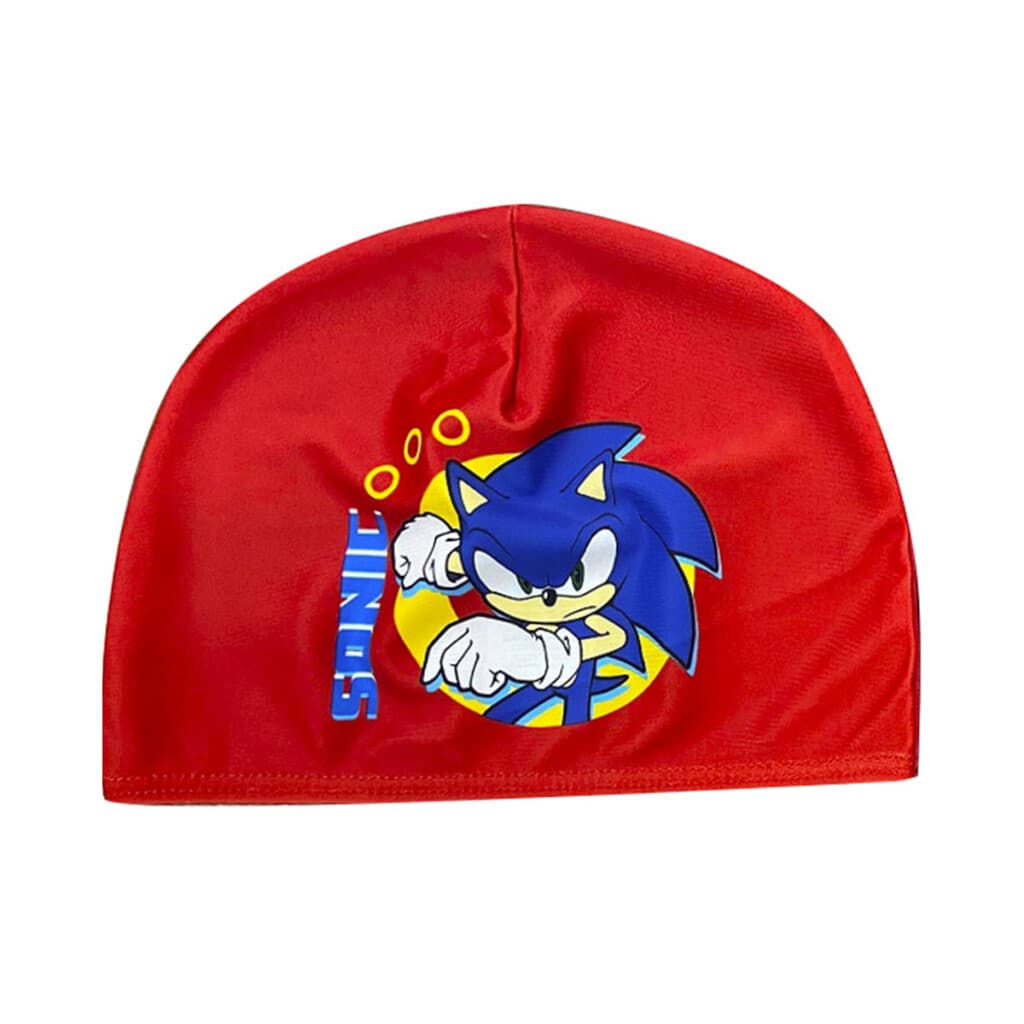 Gorra Natación Infantil Sonic Talle Único - ROJO - 1