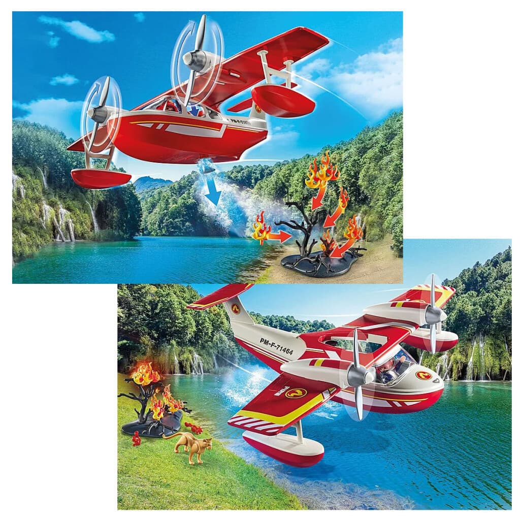 Hidroavión de Bomberos Playmobil 34 Piezas - 5