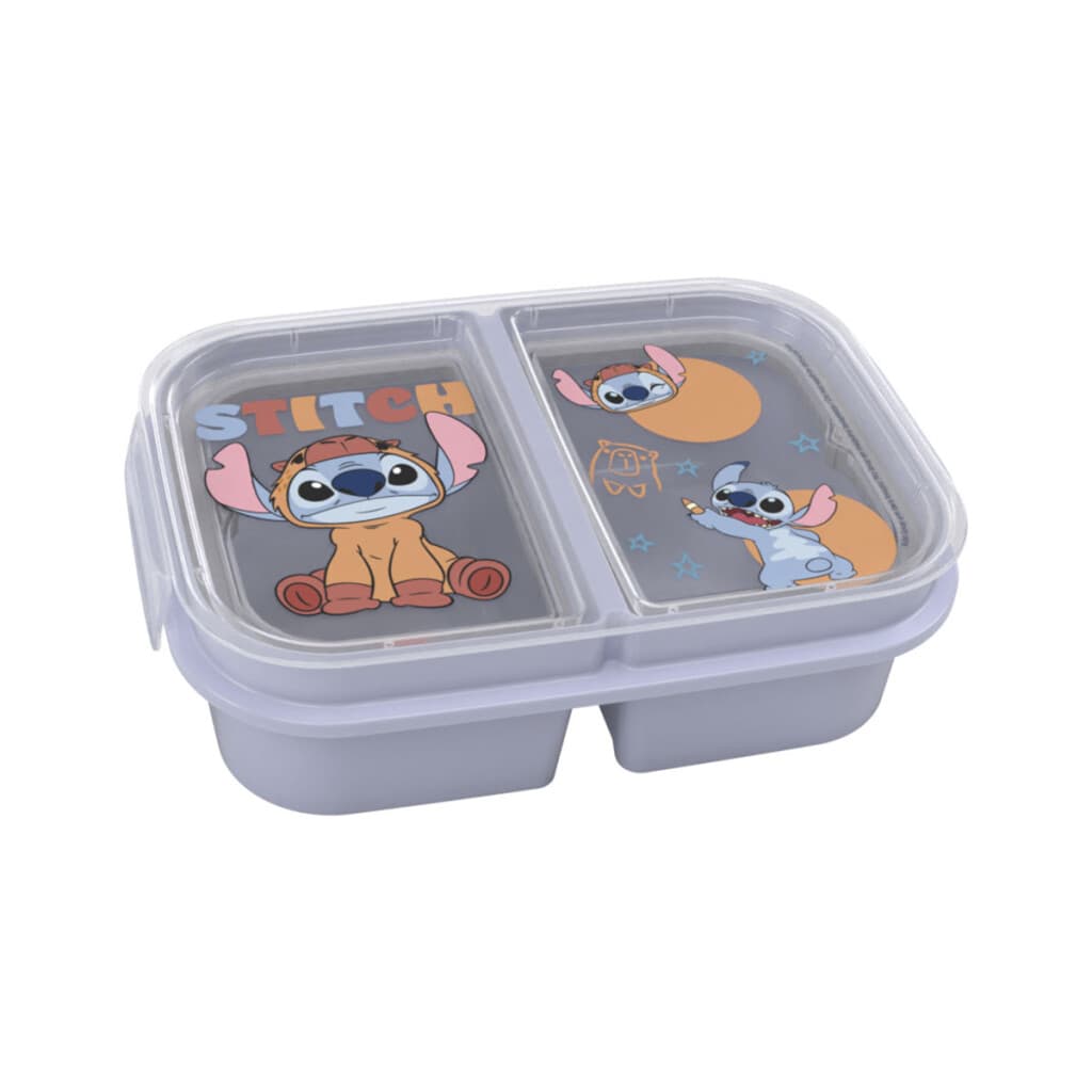 Pote Traba de 2 Divisiones Stitch 510 ml - 1
