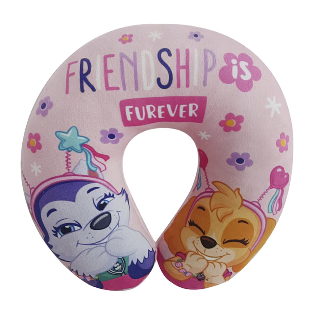 Almohadón Infantil de Viaje Cervical Paw Patrol Skye 28 x 28 cm