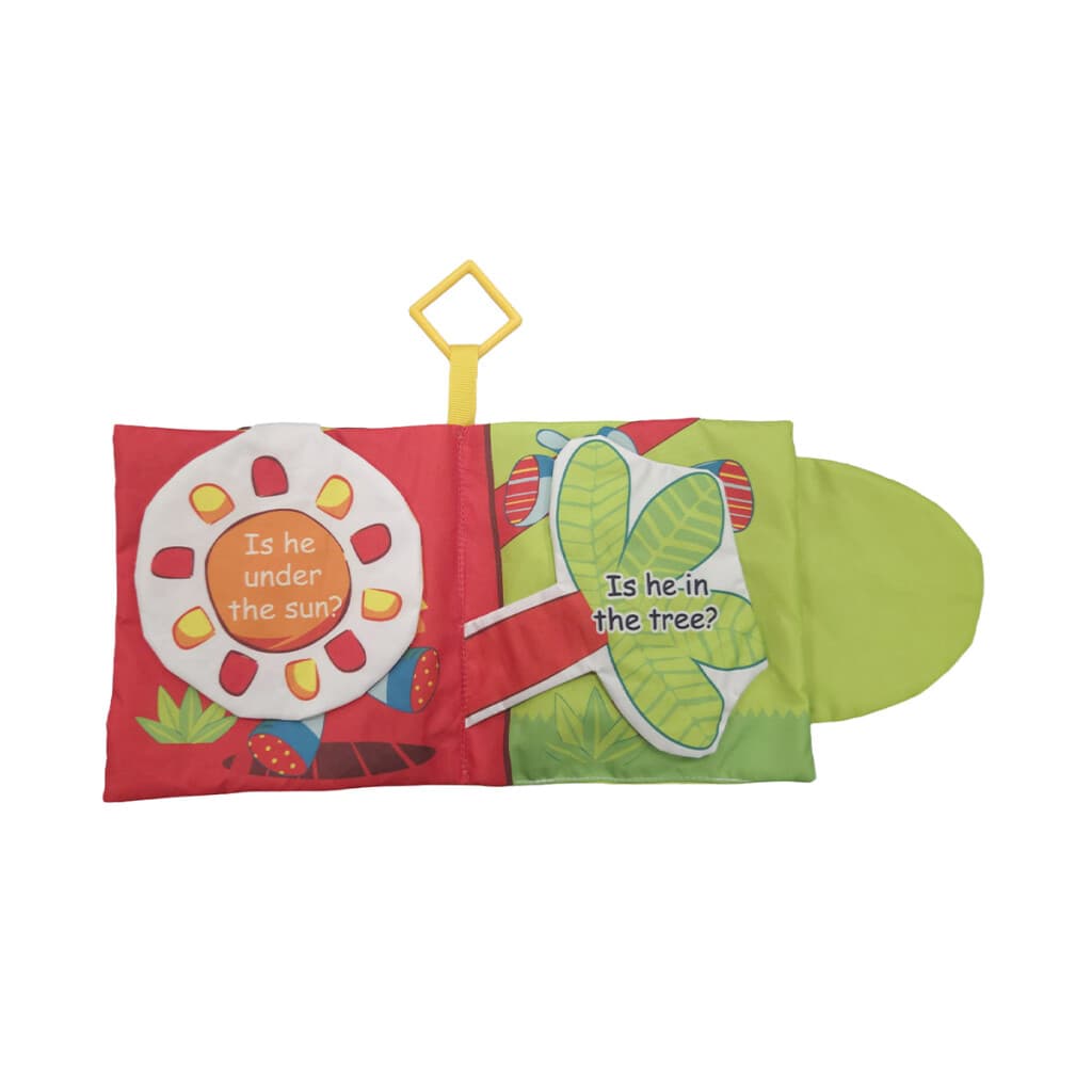 Libro Interactivo De Tela Animales Para Bebés - 3