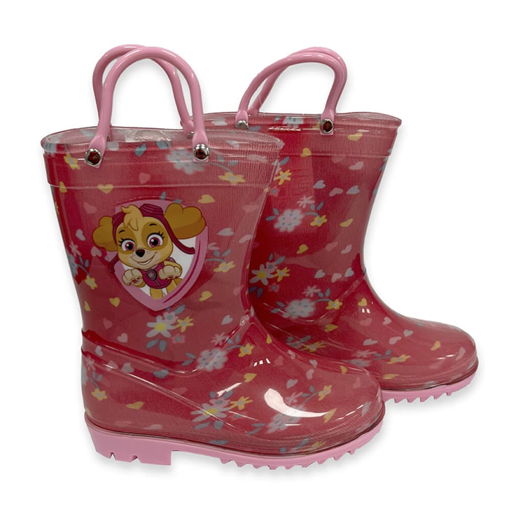 Botas de Lluvia Infantiles Paw Patrol Talle 24 al 29 - FUCSIA - Talle 25 - 1