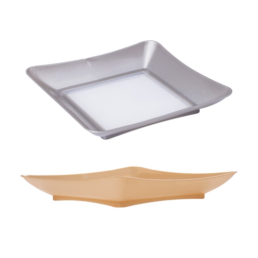 Plato de Postre Plástico Neón 300 ml Diseños Surtidos - 2