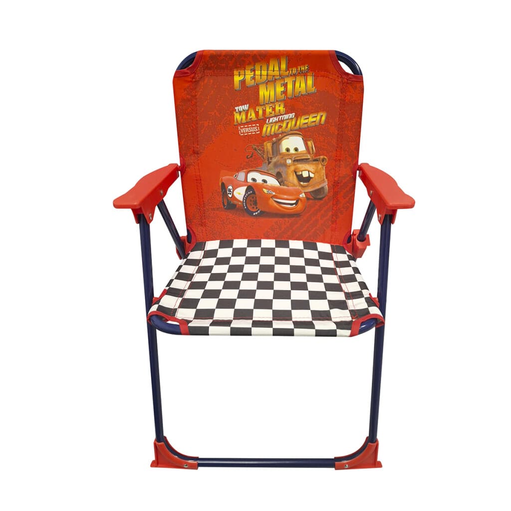 Silla Infantil Cars Plegable Para Playa - 1