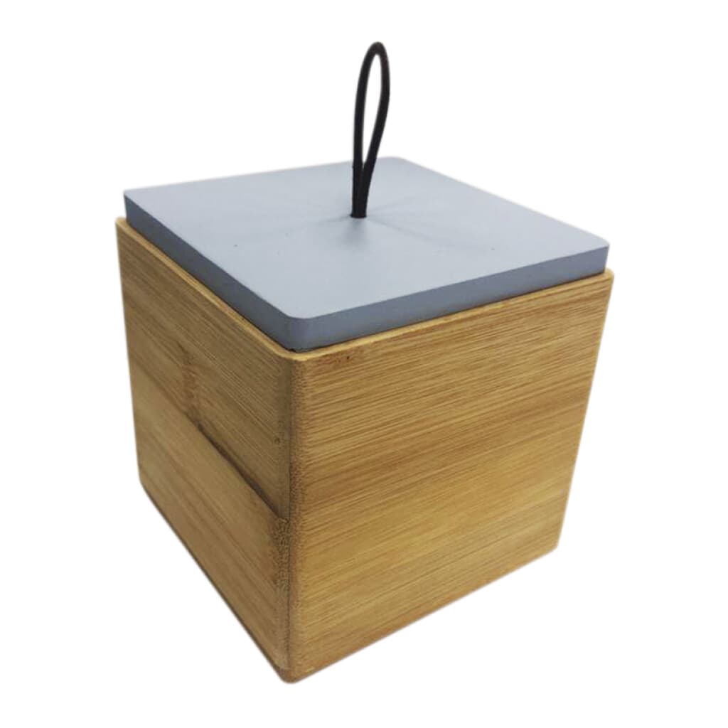 Caja de Té Bambú Color Surtido 10 x 10 x 9 cm - 1