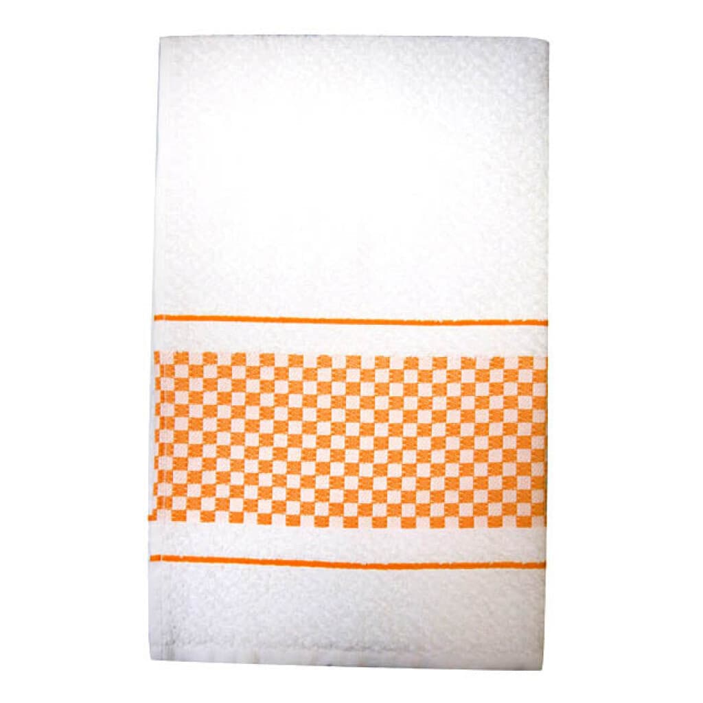 Repasador Dohler Victoria Jacquard 45 x 70 cm - BCO/AMARILLO - 2