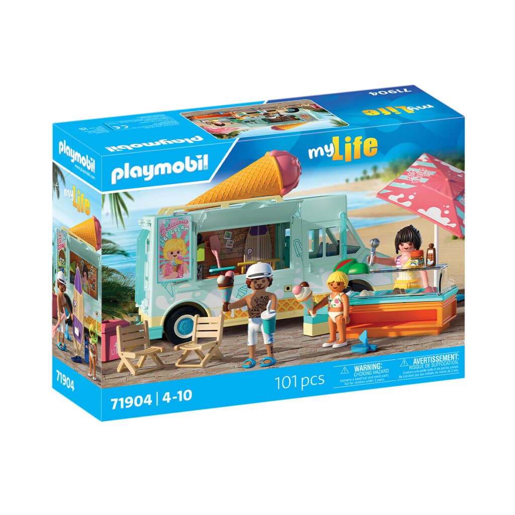 Camión de Helado con Tienda Surf Playmobil 101 Piezas - 2