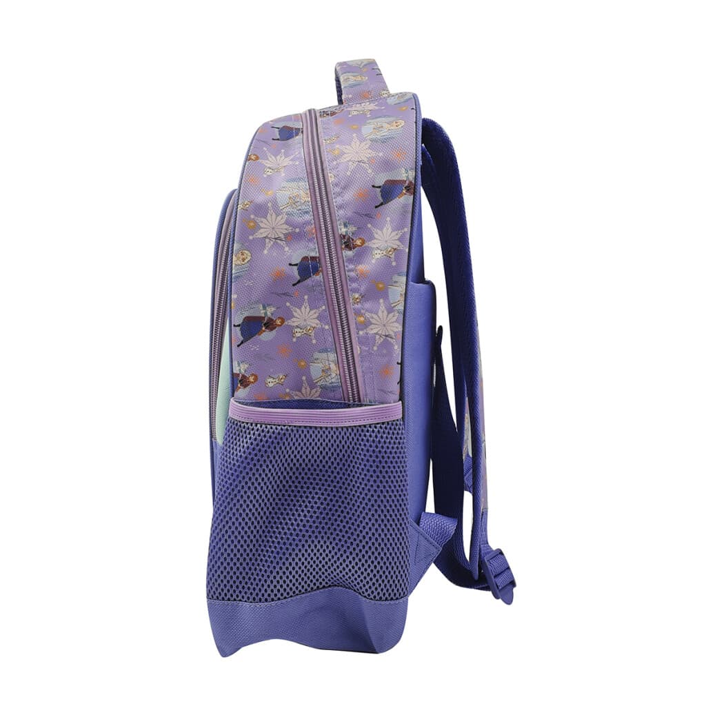 Mochila Infantil Frozen Jacquard Grande 40 x 30 cm - VIOLETA - 2