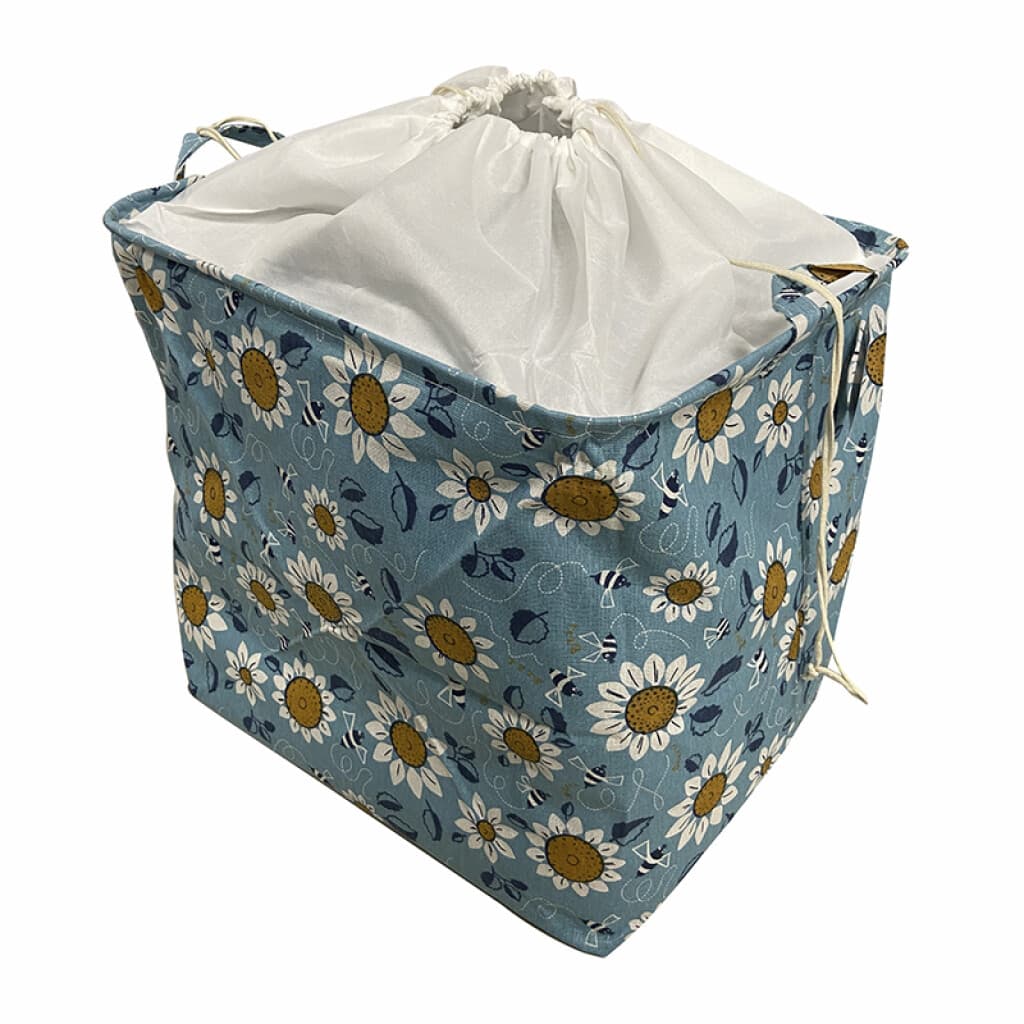 Canasto Ropa Tela Algodón Diseños Surtido 50 x 48 x 40 cm - 1