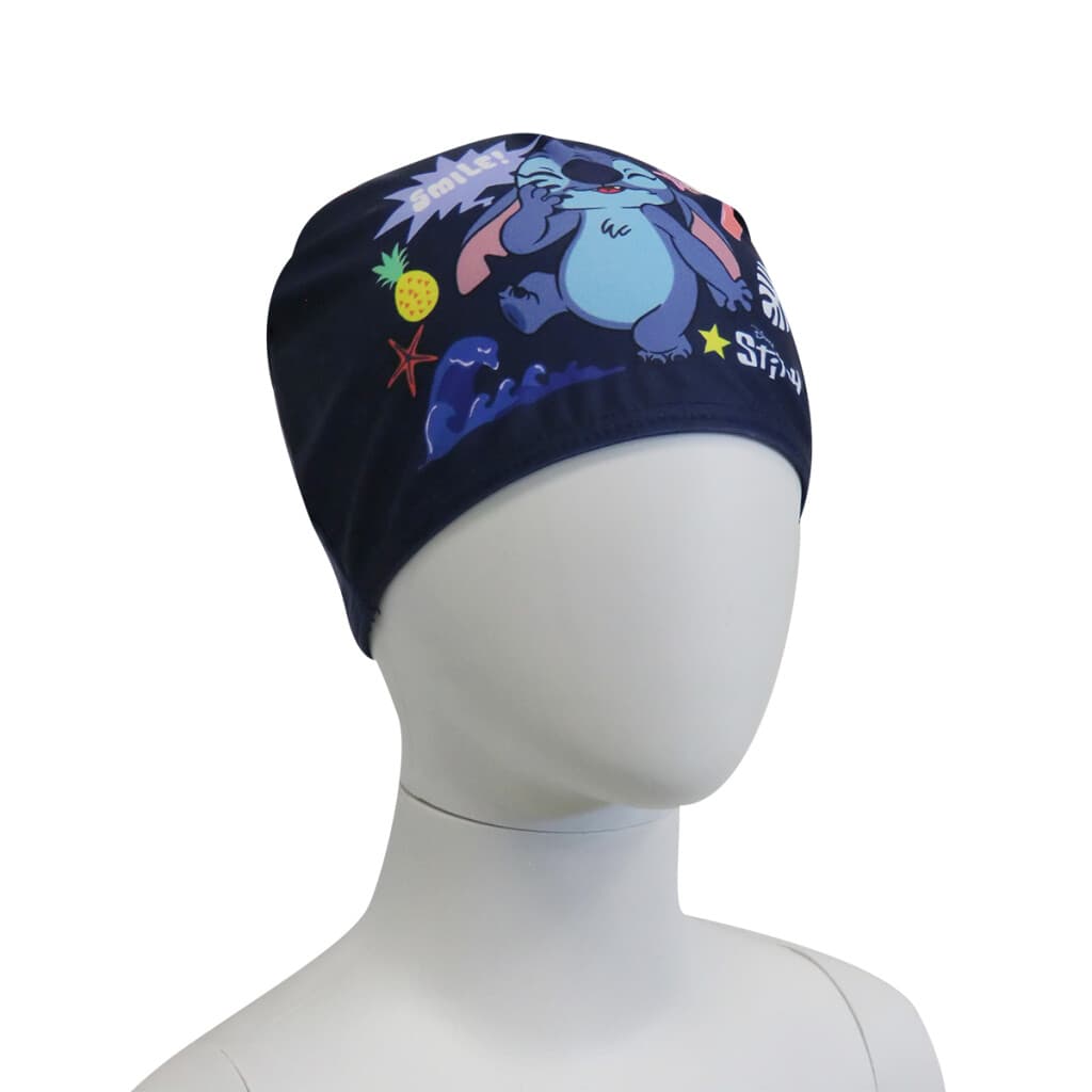 Gorra Natación Infantil Stitch Talle Único - AZUL OSCURO