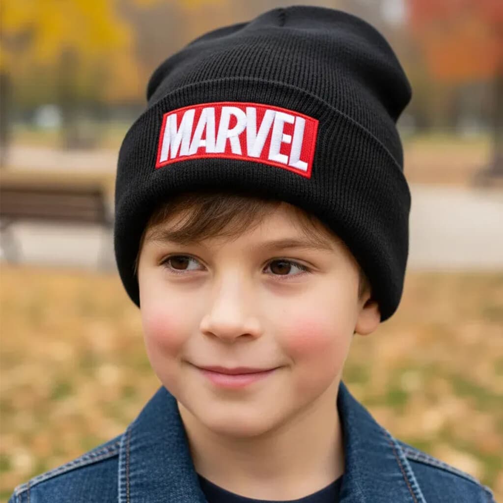 Gorro de Lana Infantil Marvel Oficial - 1