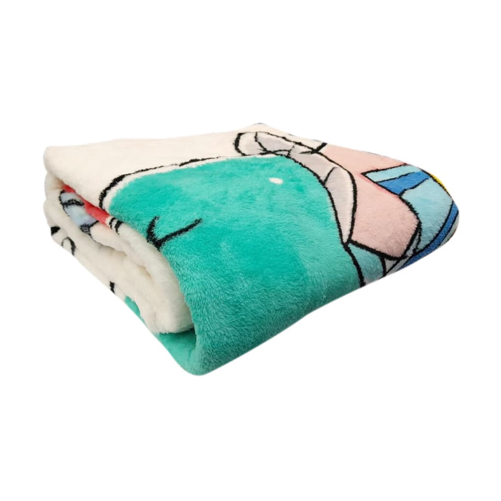 Frazada Coral Infantil La Sirenita 127 x 152 cm - BLANCO - 4
