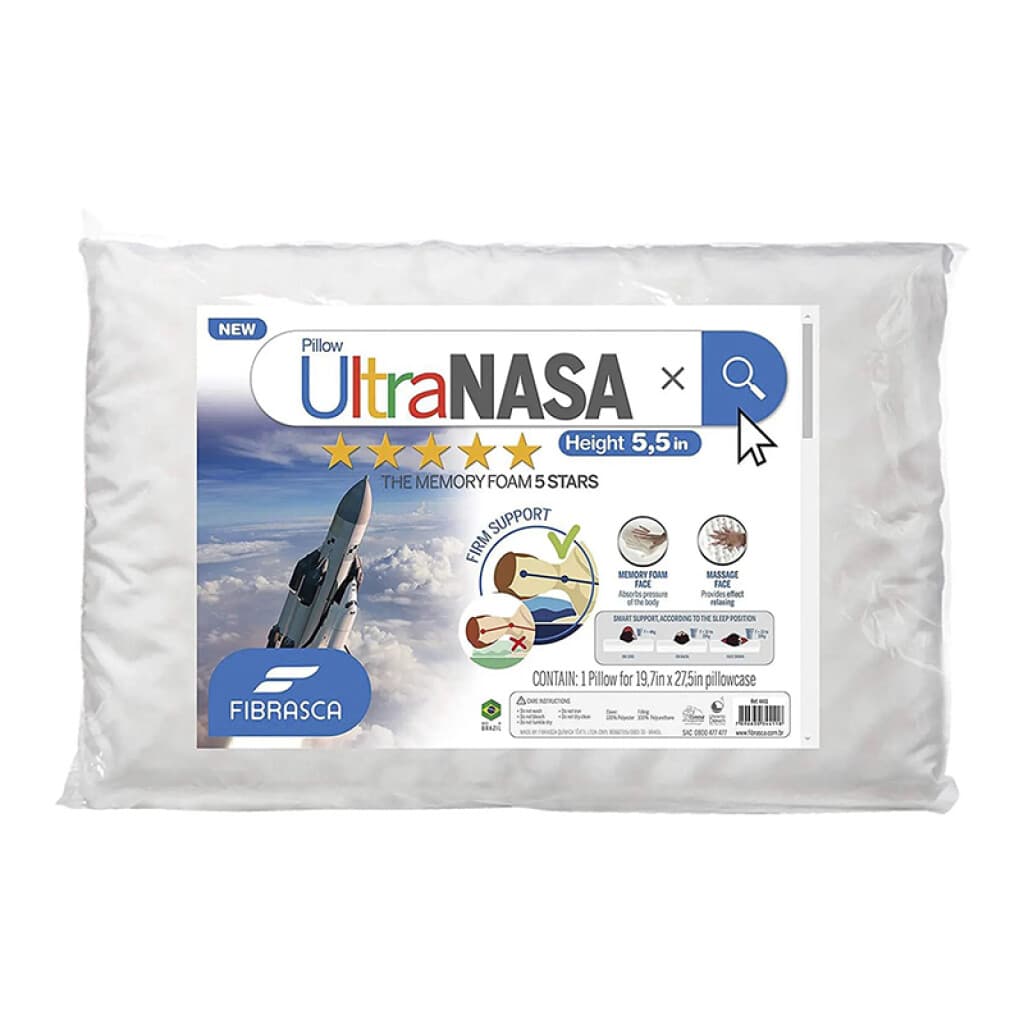 Almohada Ultra Nasa Fibrasca 50 x 70 cm 100% Poliéster - 1