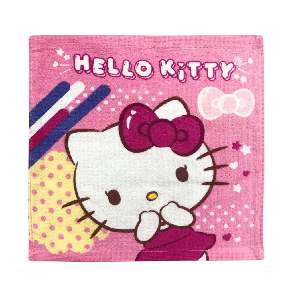Toalla de Mano Hello Kitty 100% Algodón 30 x 30 cm - 1