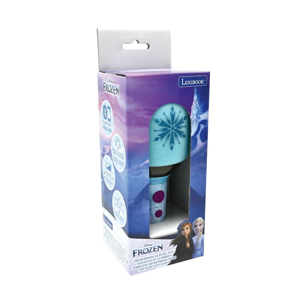 Micrófono Inalámbrico Recargable con Luz Lexibook - Frozen