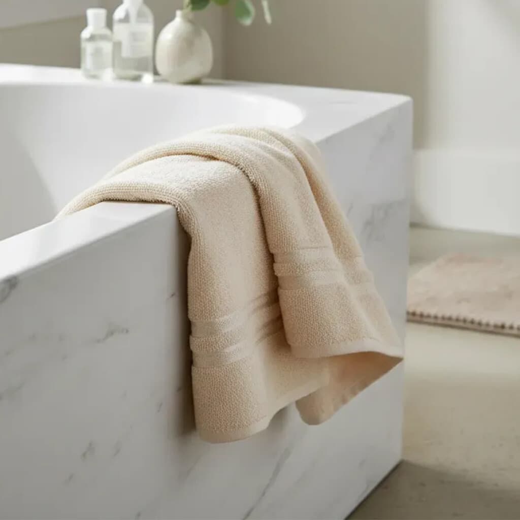 Toalla de Rostro Priori Döhler 50 cm x 70 cm 100% Algodón - NATURAL - 1