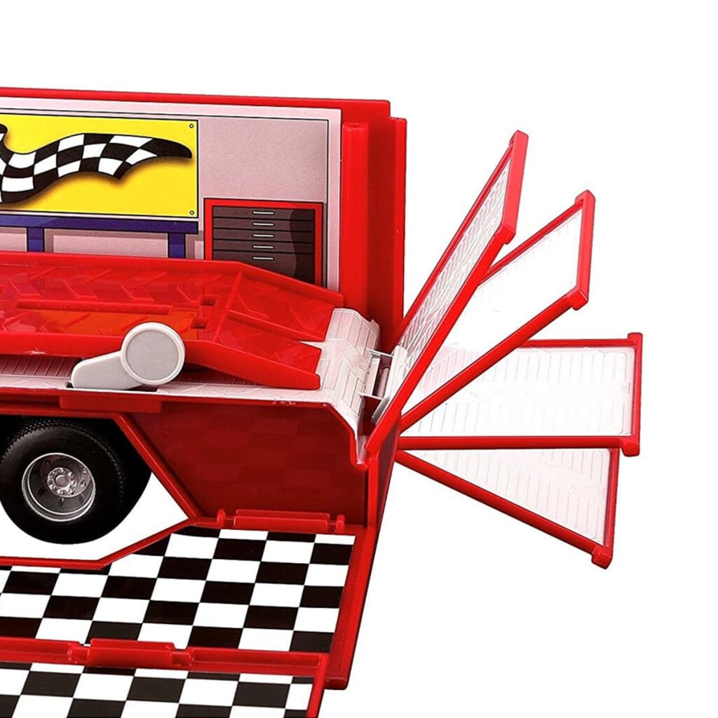 Bburago Camión Transportador de Vehículos Juguete Ferrari Escala 1:43 - 3