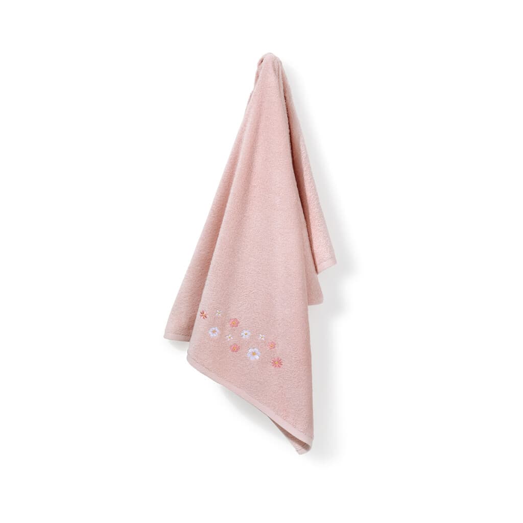 Toalla Infantil Felpa Encanto 100% Algodón 70 x 115 cm - ROSA - 2