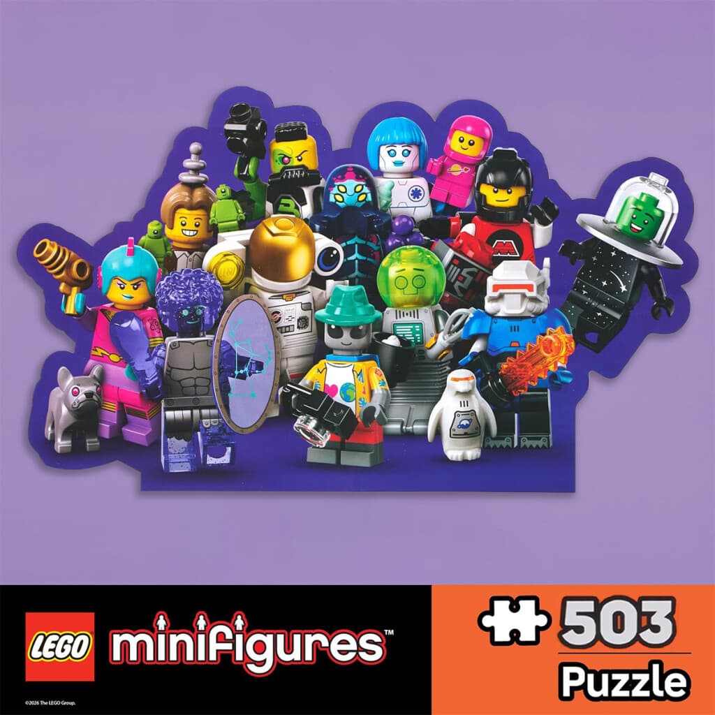Puzzle LEGO Minifiguras 500 Piezas - ALIENS 51319 - 1