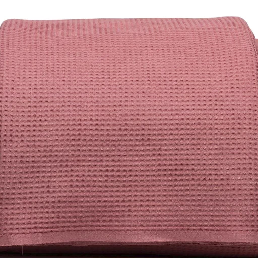 Juego Colcha y Funda Piquet Dohler 1 Plaza 100% Algodón - ROSA - 4