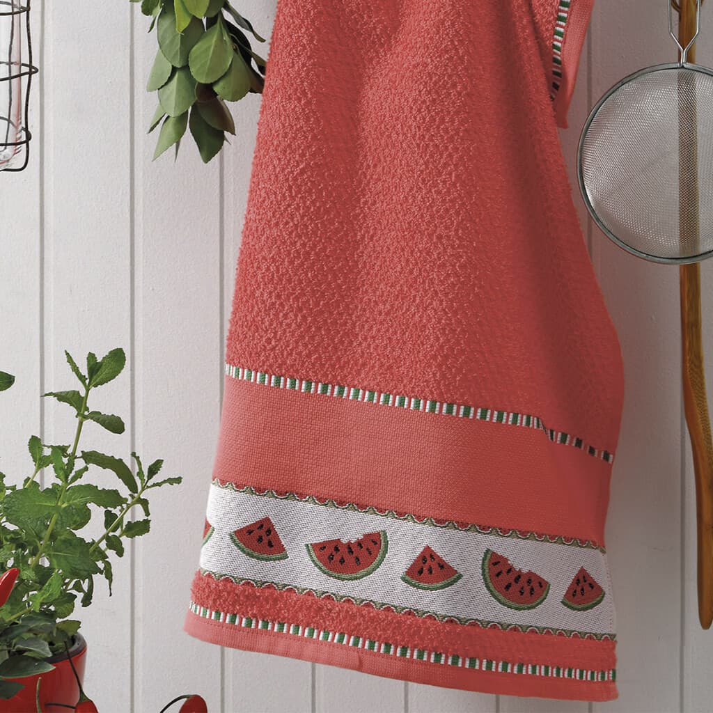 Repasador Cocina Dohler Jacquard Picnic 45 cm x 70 cm - Sandia - 2