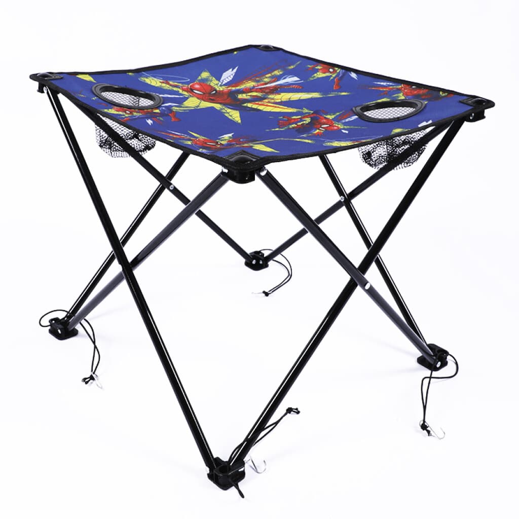 Mesa Plegable Spiderman Con 2 Posavasos 46 x 46 cm - 1