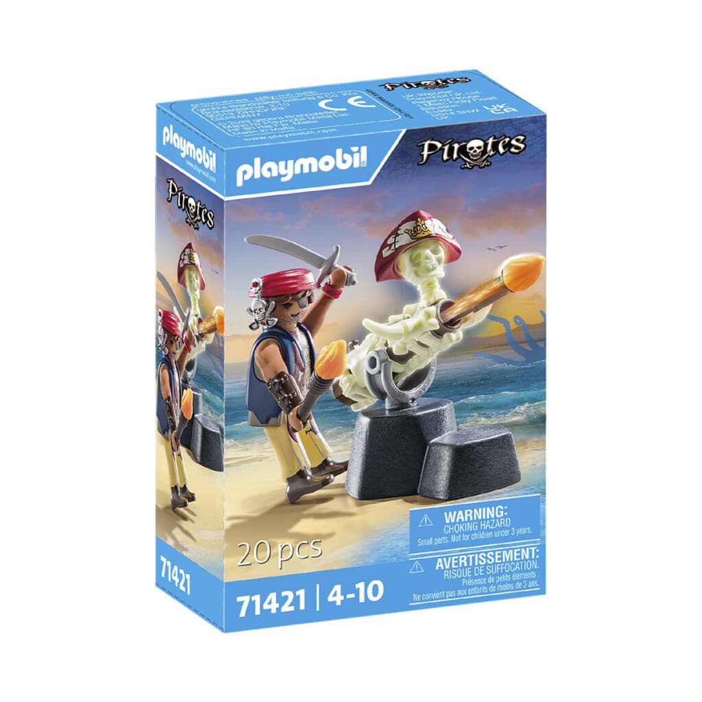 Cañón Pirata Playmobil 20 Piezas - 2