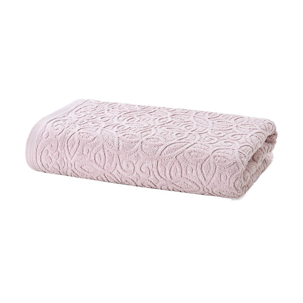 Toalla Baño Dohler Jacquard Provenza 70 x 140 cm 100% Algodón - ROSA CLARO - 2
