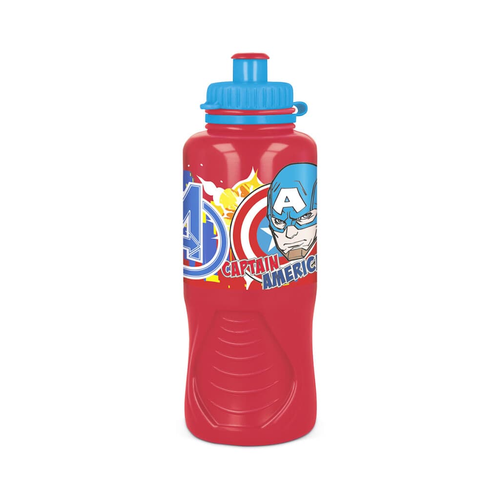 Botella Plástica Ergonómica Avengers 430 ml - Avenger 01 - 1