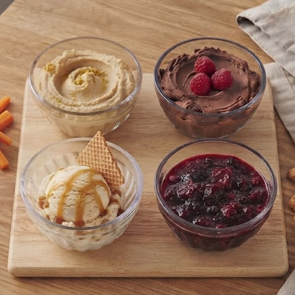 Set X 4 Bowls Rio 100ml - TRANSPARENTE - 1