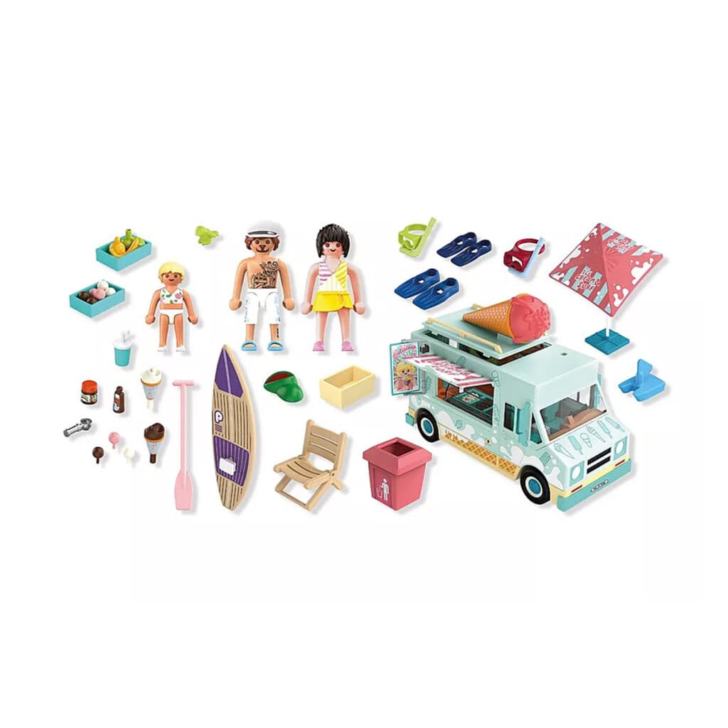 Camión de Helado con Tienda Surf Playmobil 101 Piezas - 3