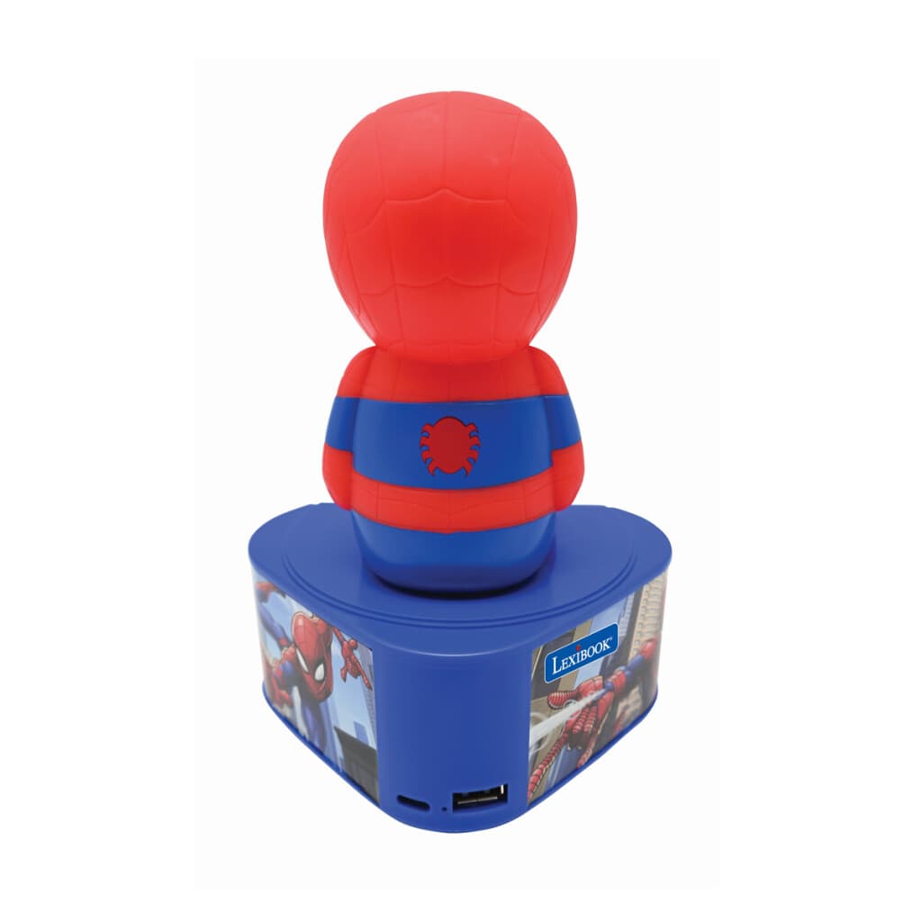 Parlante con Figura 3D Luminosa y Bluetooth Lexibook - Spiderman - 5