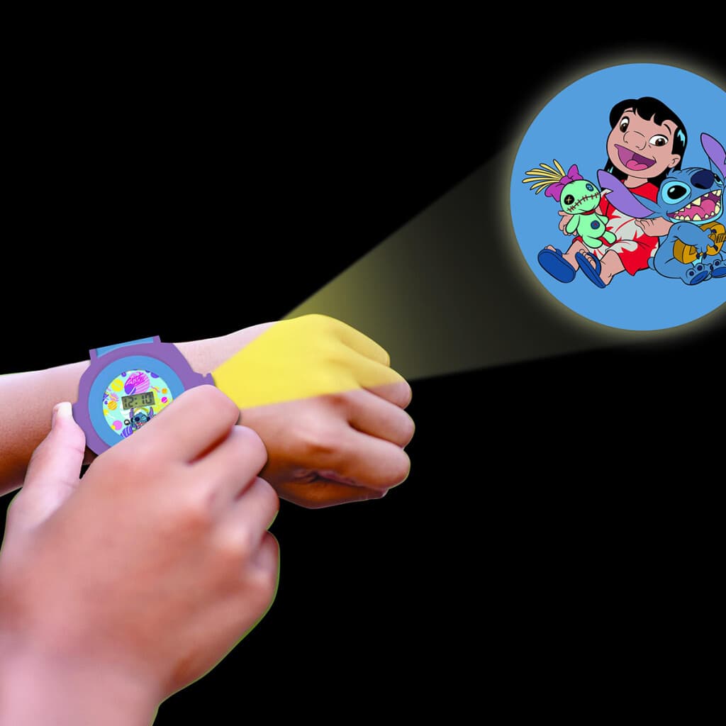 Reloj Infantil Digital con Proyector Lexibook - Stitch - 1