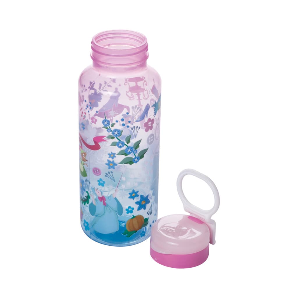 Botella Plática Relieve Princesas Disney 600 ml - Cenicienta - 3