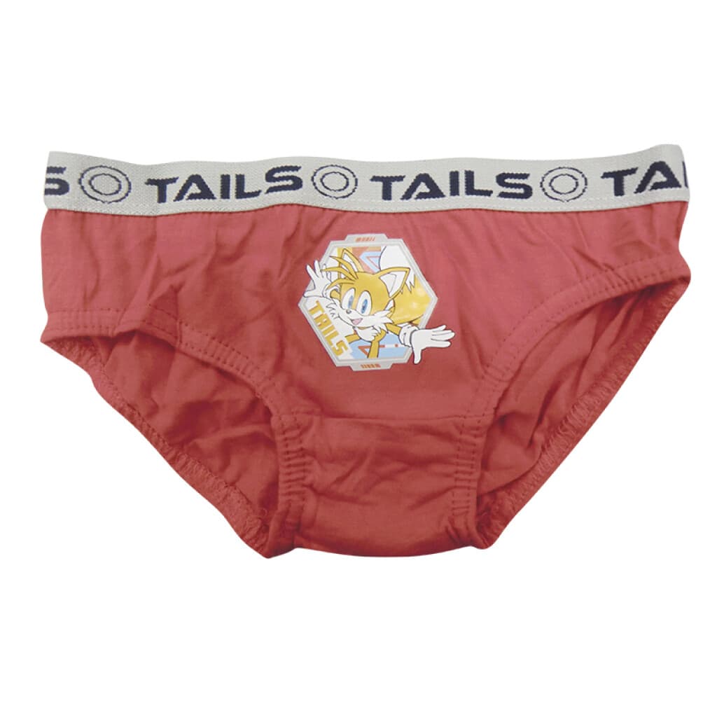 Pack x 3 Slip Infantiles Sonic Talle 2/7 - 2/3 - 3
