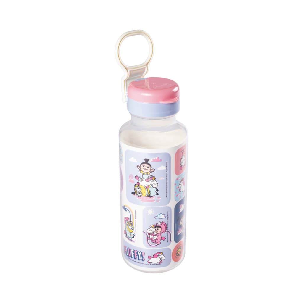 Botella Plástica Fun Minions 600 ml con Adhesivos - 1