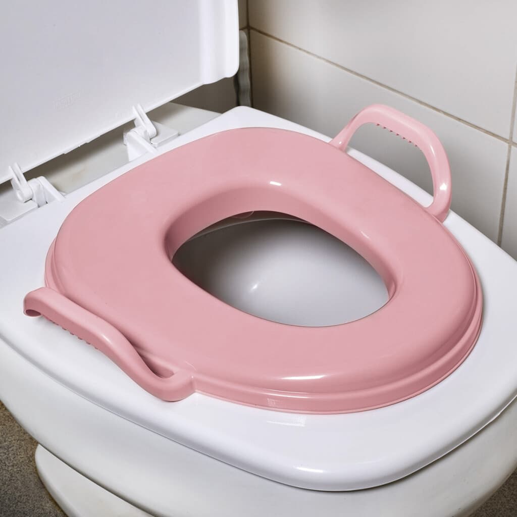 Reductor Adaptador con Manija de Inodoro - ROSA - 2