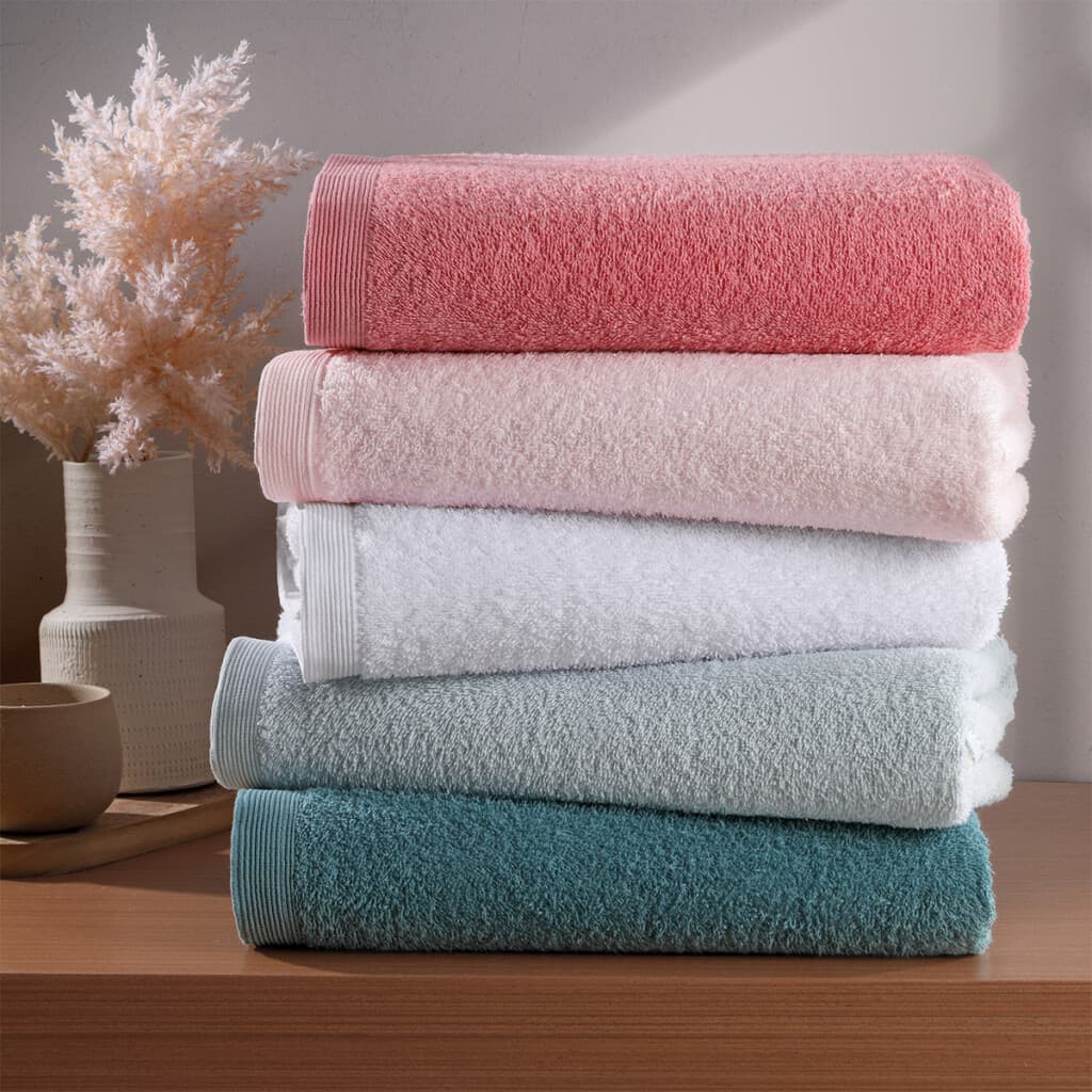 Toalla Baño Dallas Döhler 65 cm x 130 cm 100% Algodón - Blanco - 4