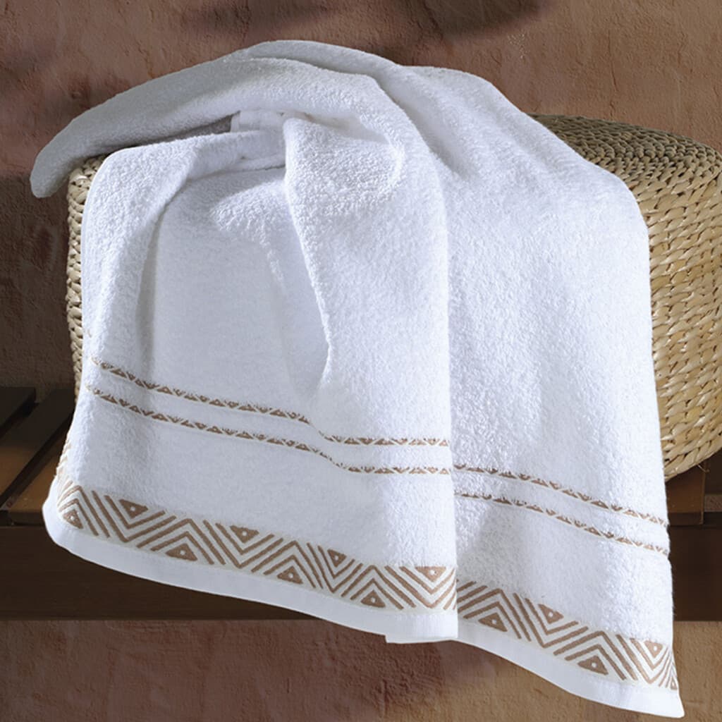 Toalla Baño Dohler Jacquard Premium 70 x 140 cm - 7681 - BLANCO - 1