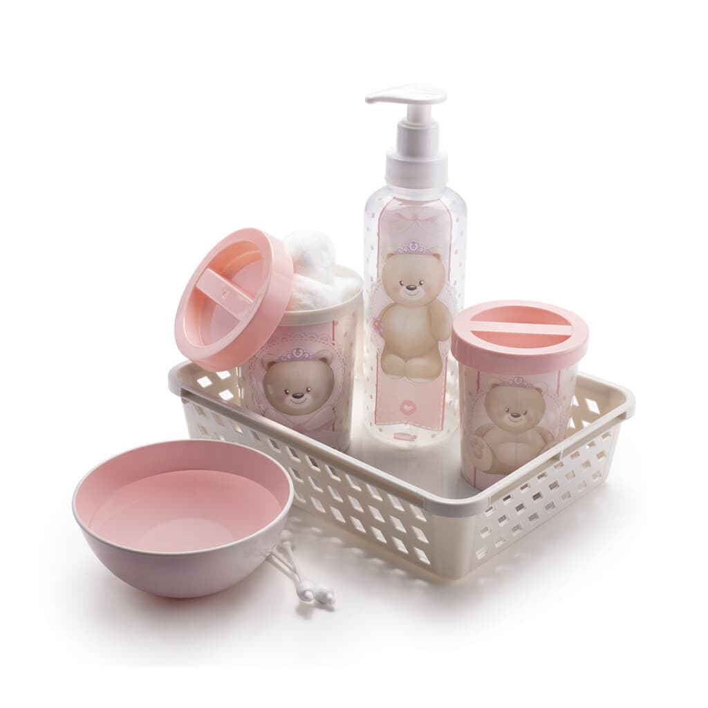 Set x5 para Baño Infantil Varios Personajes - Osos - 1