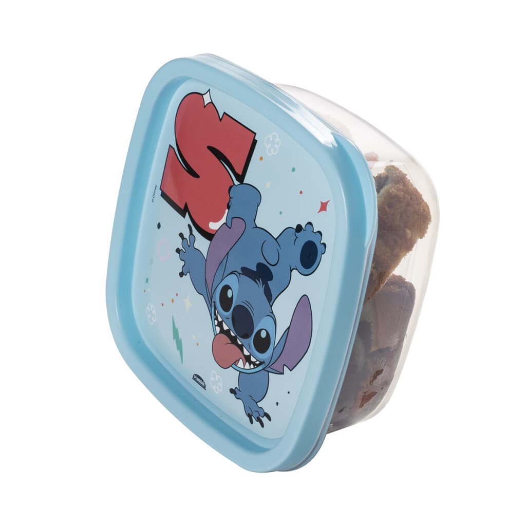 Pote Plástico Stitch 580 ml - TURQUESA - 3
