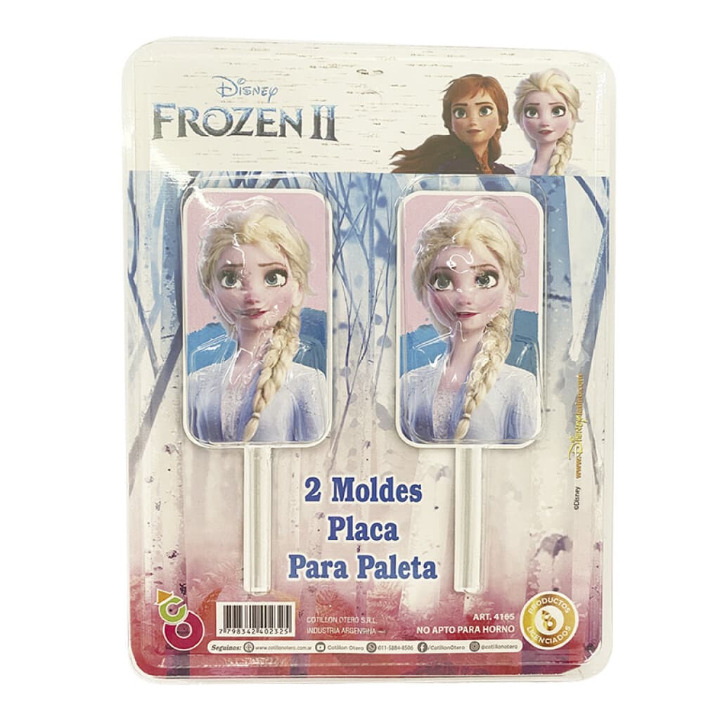 Molde X2 Chupetin Cotillón - Frozen - 1