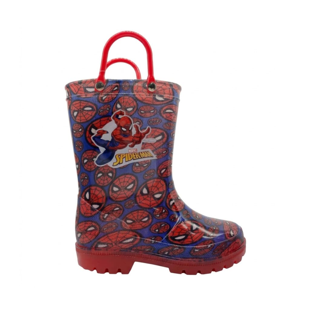 Botas de Lluvia Infantiles Spiderman Talle 24 al 30 - Talle 25 - 2