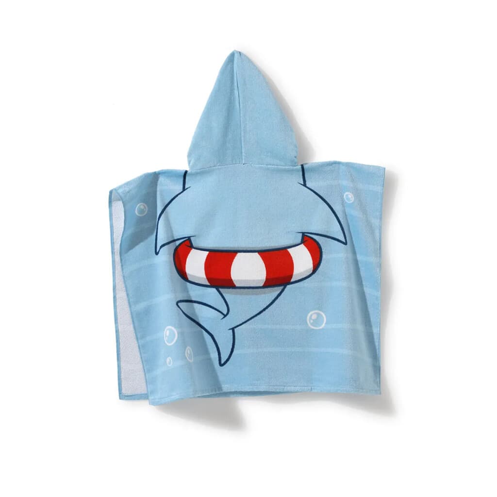 Bata Poncho Dohler 70 x 115 cm - Tiburón - 3