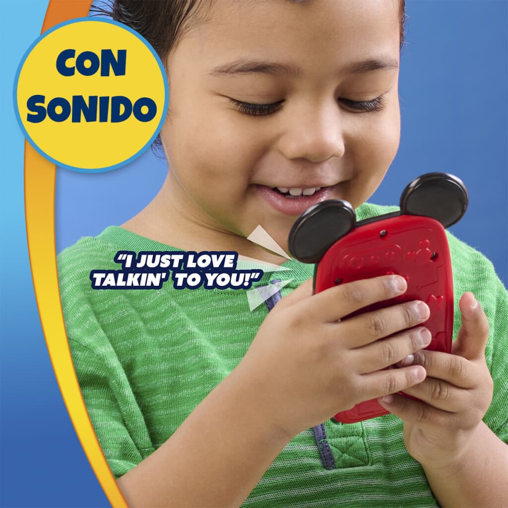 Celular Didáctico Clubhouse Mickey Mouse con Luz y Sonido - 5